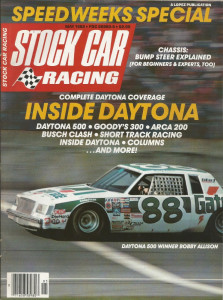STOCK CAR RACING 1982 MAY - Speed Week,Inside Daytona, Earnhardt, Vulkovich